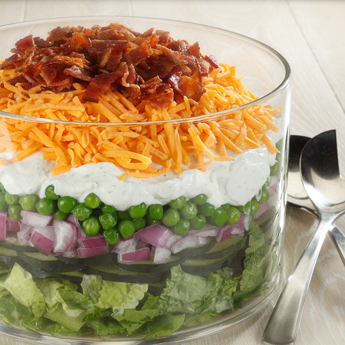 Seven Layer Salad Recipe | Dairy Discovery Zone